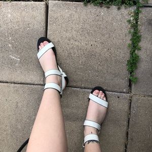Strappy ankle sandals